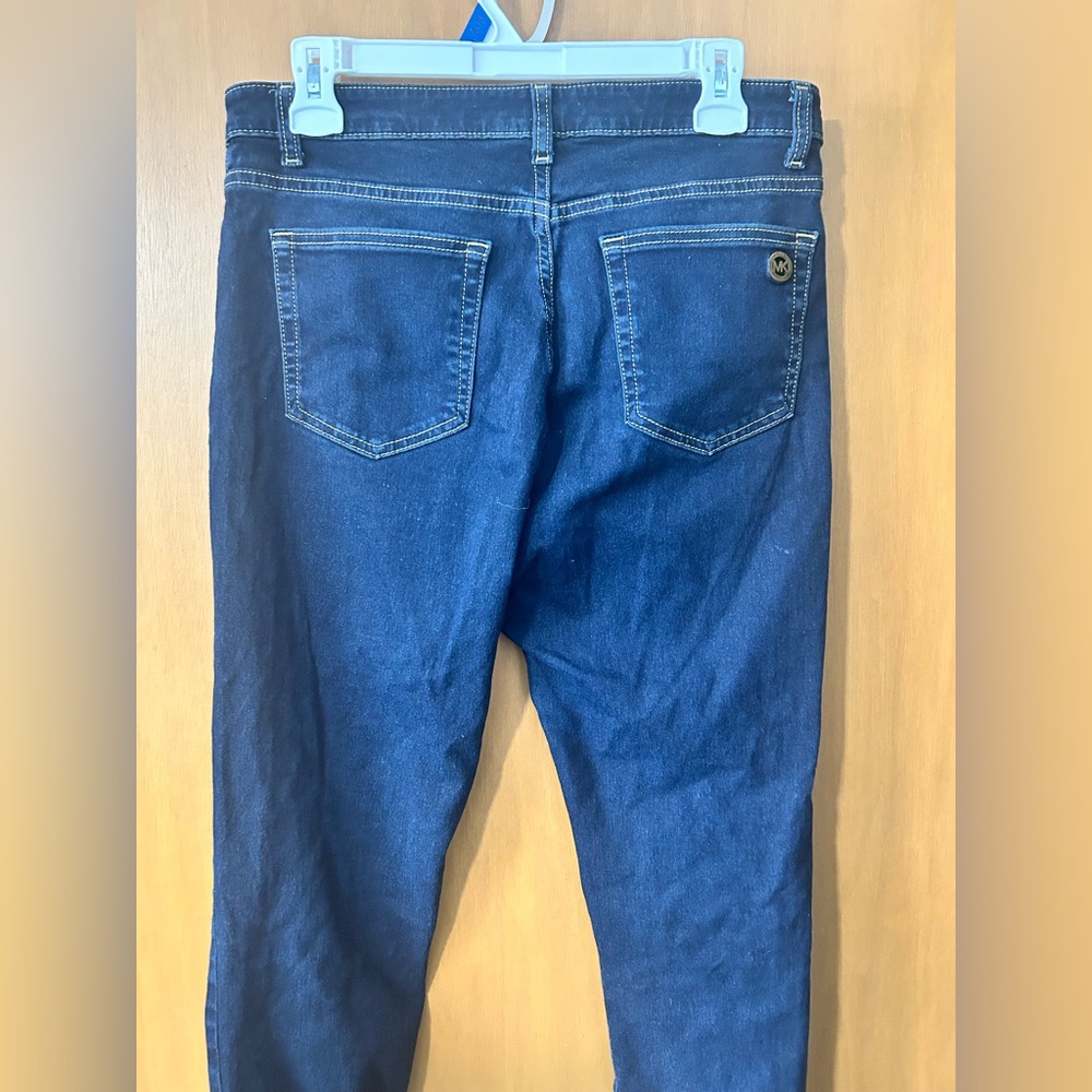 Michael Kors Navy Skinny Jeans - Picture 3 of 5